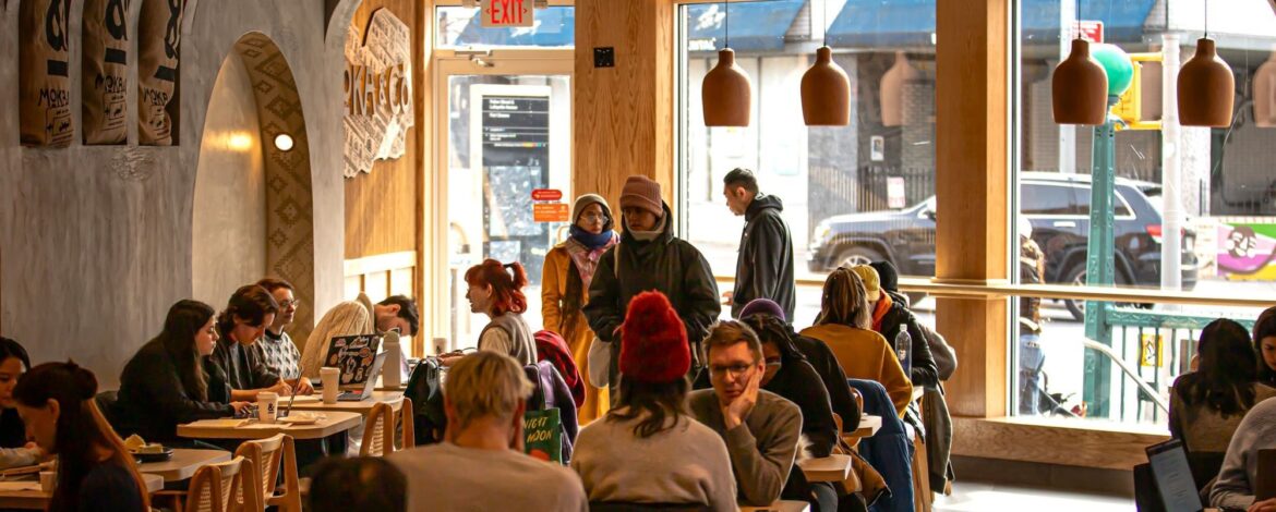 Famous New York Cafe in Astoria - Moka & Co