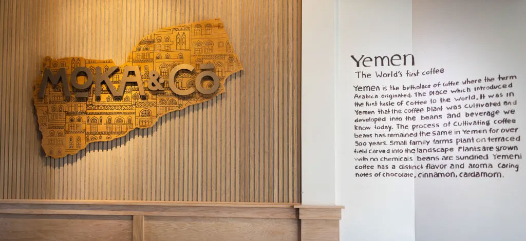 Moka & Co Yemeni Coffee Shop 3rd wave coffee in Michigan Main Street